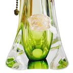 Mid-century Tafellamp Kristal Groen Val Saint Lambert 1950’s thumbnail 4