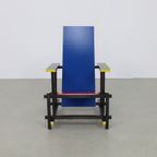 Dutch Bauhaus Lounge Chair In The Style Of Gerrit Rietveld thumbnail 7