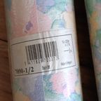 3 Rollen Vintage Behang Met Bloemen, Jaren '80, Made In Belgium thumbnail 10