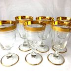 Vintage Glaasjes Gouden Accenten | Kerst thumbnail 3