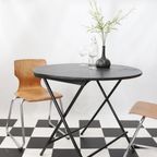 Franse Stijl Ronde Klaptafels Bistro Tafels Terrastafels 88Cm thumbnail 4