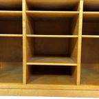Vintage Kastje Open Kast In Berken Jaren 60 Design thumbnail 3