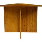 Vintage Grenen Salontafel / Bijzettafel Minimalist Design thumbnail 10