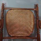 Rare Thonet Arm Chair / 1920'S thumbnail 13