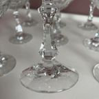 Set Van Negen Loodkristallen Champagne Coupes thumbnail 10