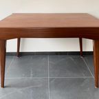 Jaren 60 Palissander Uitschuifbare Eettafel Scandinavisch thumbnail 2