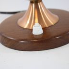 Mcm - Copper - ‘Trumpet’ Table Lamp - Made By Phillips, Probably Louis Kalff thumbnail 8