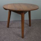 Engelse Pinewood Cricket Table, Eind 18E Eeuw, Country Chique thumbnail 2