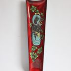 Tall San Marino Sgraffito Ceramic Wall Plate, 1950S thumbnail 3