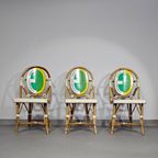 3 X Gasparucci Italo Ecc Antwerpen Tennis Chairs 1980s thumbnail 16