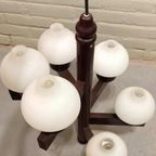 Vintage Deense Design Kroonluchter / Hanglamp, Vitrika thumbnail 11