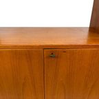 Vintage Wandkast Kast Deens Design Jaren 60 Teak Fineer thumbnail 10