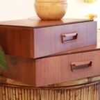 Pair Of Vintage Scandinavian Floating Nightstands thumbnail 6