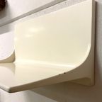 White Wall Shelf By Rudolf Horn Design 1968 Ddr thumbnail 6