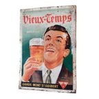 Pk42 – Reclame Bord – Vieux-Temps – Metaal/blik thumbnail 3