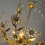 Xl Gemerkte Swarovski Kroonluchter Hanglamp Bloemen Kristal thumbnail 4