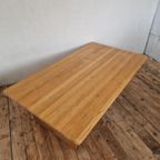 Vintage Grenen Japandi Stijl Tafel Scandinavisch thumbnail 4