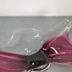 Vintage Murano Glas Schaal, Fruitschaal Glazen Serveerschaal 05 thumbnail 3