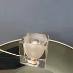 Mid Century Peill & Putzler 'ice Cube' Kubus Glazen Tafellamp thumbnail 7