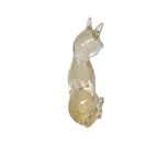 Archimede Seguso Murano - Bladgoud - Gesigneerd - Italie - 1960's thumbnail 4