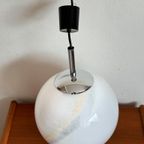 Vintage Melkglazen Jupiter Bollamp Jaren ‘ 70 Bonalux thumbnail 6