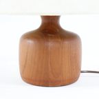 Deense Teak Vintage Lamp Tafellamp thumbnail 7