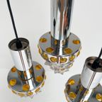 Massive Cascade Kroonluchter Met 4 Lichtpunten, 1970's thumbnail 7