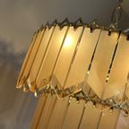 Vintage Glazen Platen Panelen Hanglamp 60’S Originele Gaaf ! thumbnail 8