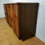 Vintage Art Deco Mid Century Dressoir, Wandkast thumbnail 9