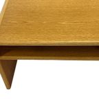 Vintage Minimalistische Eikenhouten Salontafel 80's Design thumbnail 10