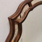 Grote Barok Brocante Vintage Deknudt Schouwspiegel Spiegel 2 thumbnail 11