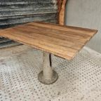 Oude Tuinset Tafel Met 2 Klapstoelen Industriële Tuinset thumbnail 7