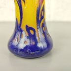 Art Nouveau Vaasje - Le Verre Français (schneider) Ca. 1920 thumbnail 10