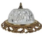 Massive - Hollywood Regency Stijl - Messing - Glas - 3e Kwart 20e Eeuw thumbnail 4