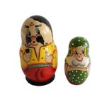 Set Van 3 Nestpoppen, Oekraïens Jaren '80 thumbnail 4