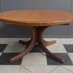 Round Wood Coffee Table 1960S thumbnail 8