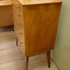 Vintage Alfred Cox Design Hoge Ladekast Ladekastje Kast Kastje thumbnail 10