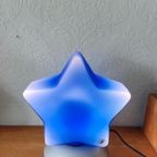 Vintage Ikea Blauwe Ster Lamp Tafellamp thumbnail 14