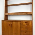 Scandinavisch Vintage Teak Fineren Dressoir/ Boekenkast Midsund thumbnail 12