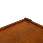 Vintage Set Van 3 Bijzettafels Nesting Grenen Hout Jaren 60 thumbnail 16