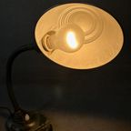 Vintage Industrial Art Deco Lamp – Erpé thumbnail 7