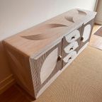 Mid Century Rotan Sideboard Dressoir Vintage thumbnail 3