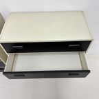 Set Of 2 Chest Of Drawers Black And White , 1970S thumbnail 19