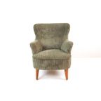 Artifort Theo Ruth Fauteuil Groene Rib thumbnail 9