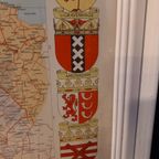 Eerste Wandkaart Van Nederland, Met Lijst. thumbnail 4