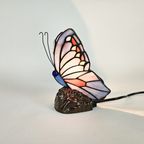 Mabrilux Lighting - 'Butterfly' - Tiffany Stijl - Glas En Lood - Brons - 2000 thumbnail 7