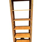 Midcentury Rattan Bookcase thumbnail 6