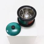 Postmodern Italian Wooden Ice Bucket By Pietro Manzoni 1980S thumbnail 9