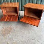 Vintage Teak Nachtkastjes - Set Van 2 thumbnail 10