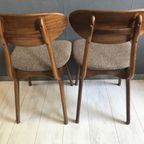 Set Vintage Louis van Teeffelen Eettafelstoelen Jr. 60 thumbnail 4